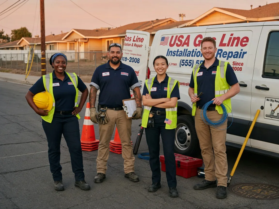 Gas Line Installation company in Bernville, PA